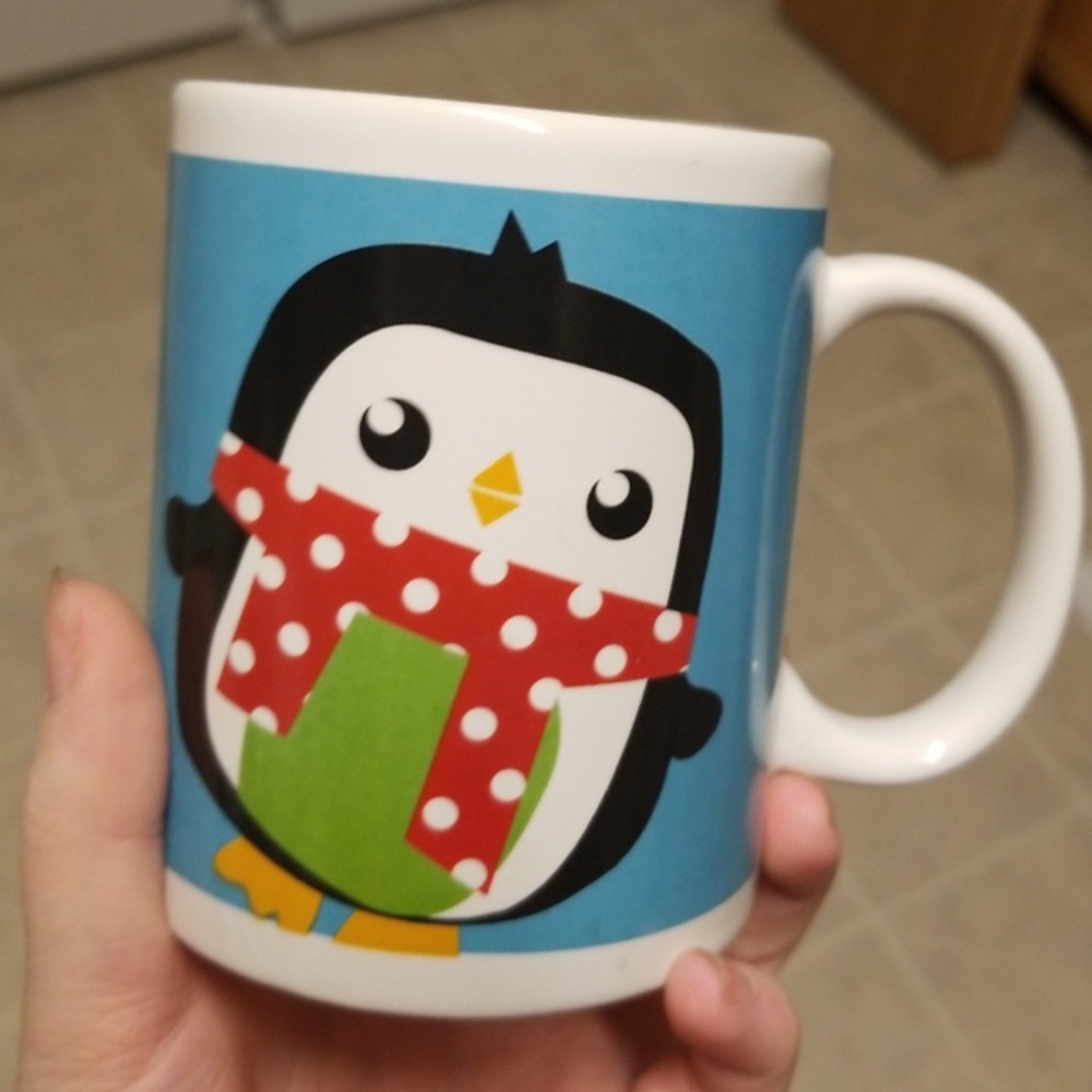 Cute penguin mug